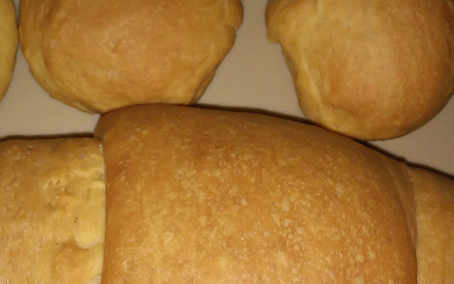 Pão caseiro simples