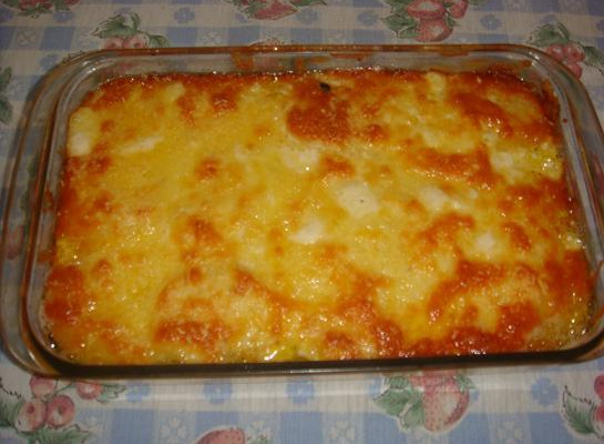 Batata gratinada