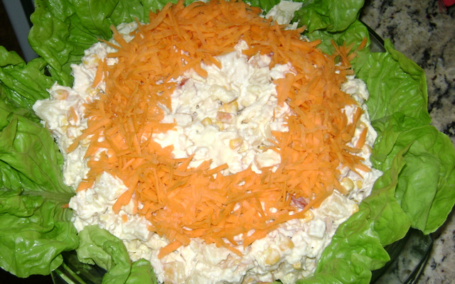 Salada especial de aniversário