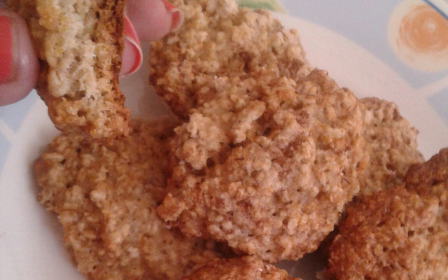 Cookie de aveia com banana