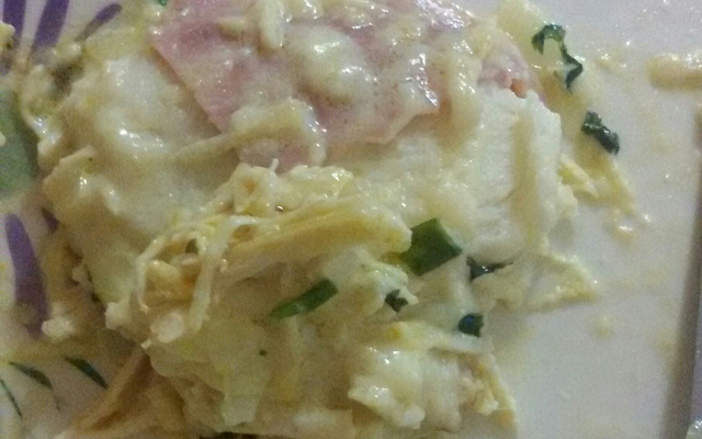 Lasanha de pão de forma