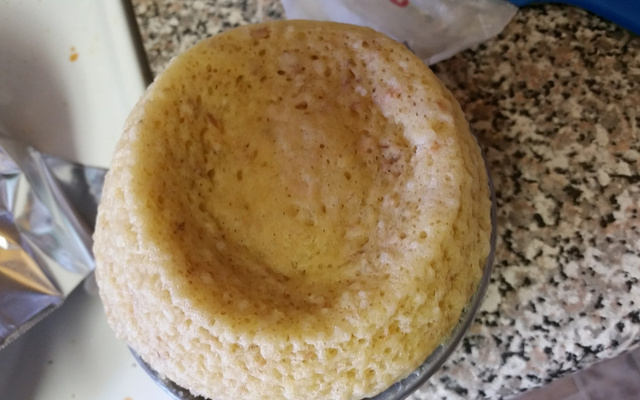 Torta salgada de 3 minutos