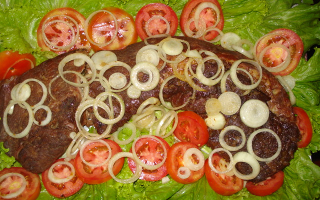 Lombo de porco ao vinho