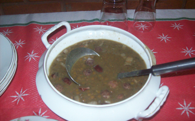 Sopa de Lentilha do Fabrício