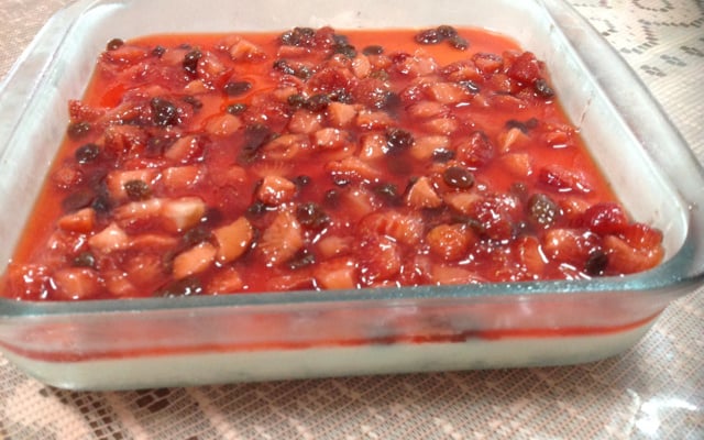 Panna cotta (panacota)