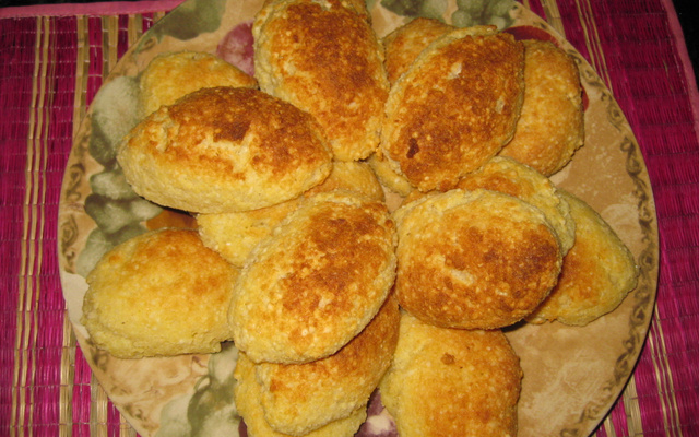 Bolo salgado de tapioca