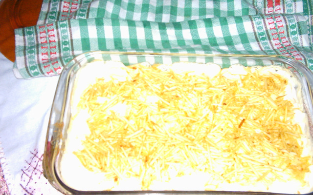 Batata ao molho branco