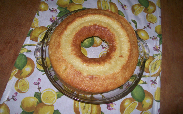 Bolo de laranja rápido