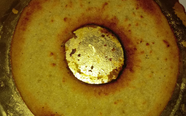 Bolo de macaxeira ou aipim