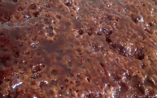 Bolo de chocolate de liquidificador