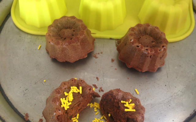 Bolos Mini Corações da Abima para o dia dos namorados