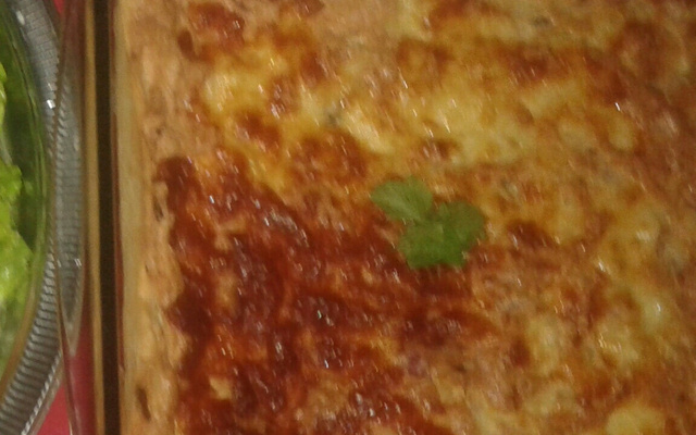 Quiche de champignon com bacon