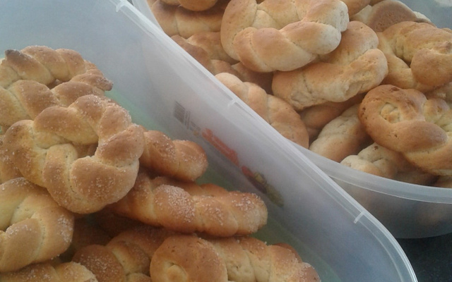 Rosquinha de creme de leite