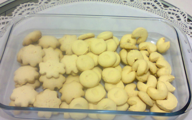 Sequilhos de leite condensado e coco