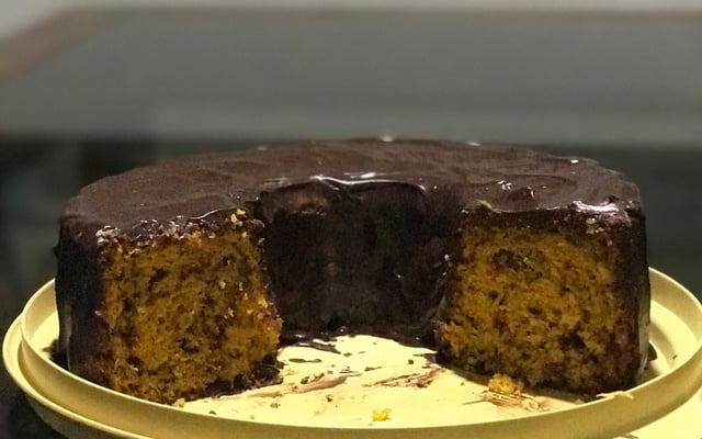 Bolo formigueiro de cenoura