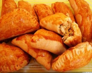 Pastel de frango assado