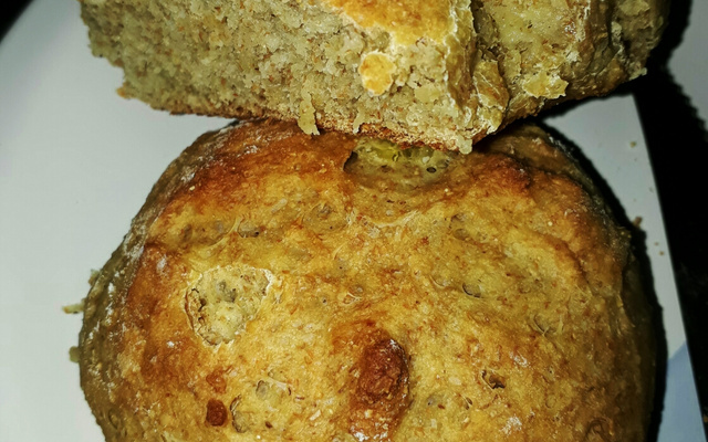 Pão de batata integral