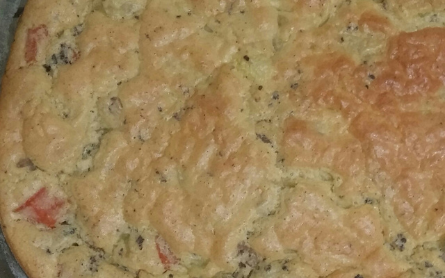 Souflé de legumes cremoso