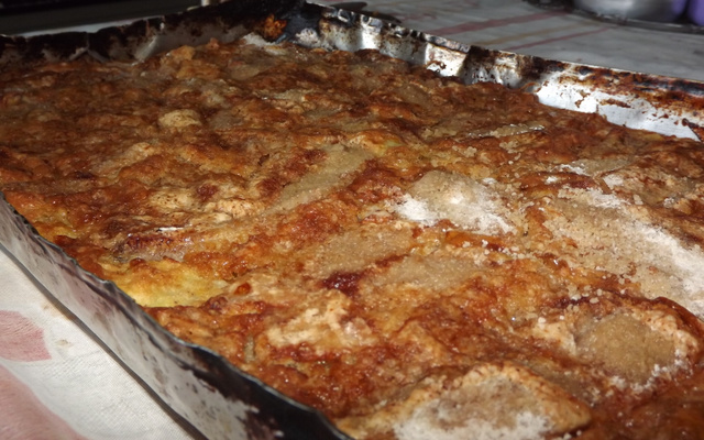 Torta seca de banana