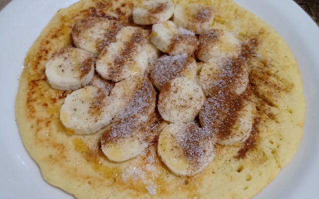 Panqueca americana sem glúten e sem lactose