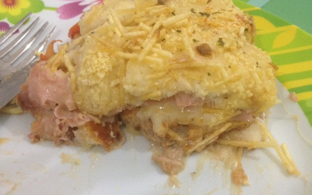 Sanduíche de forno rápido e cremoso