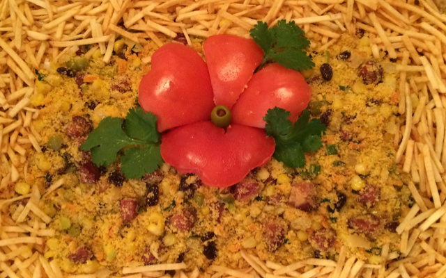 Farofa paulista molhadinha