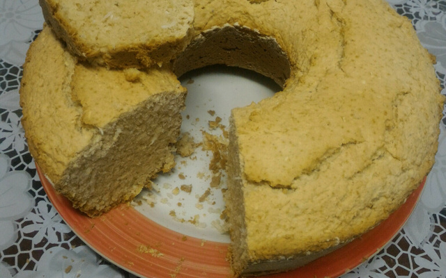 Bolo fofo de massa puba - Alagoano