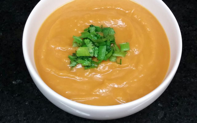 Sopa creme de abóbora