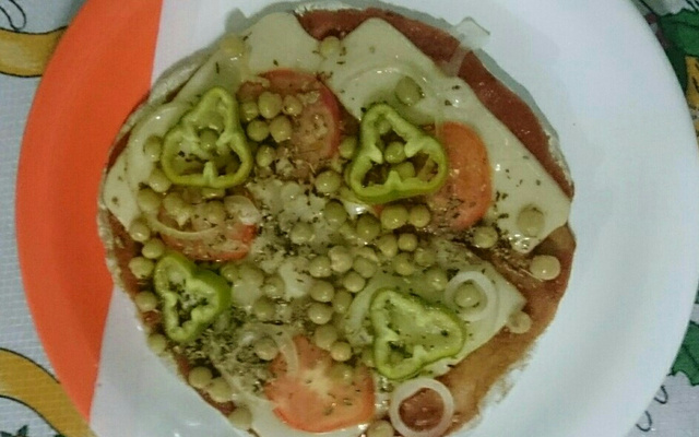 Pizza fit de frigideira