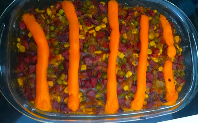 Torta salgada de liquidificador