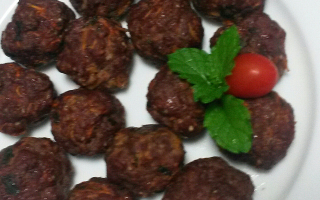 Almôndegas de carne moída light