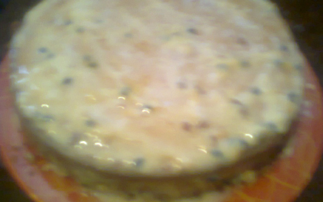 Bolo de maracujá de liquidificador