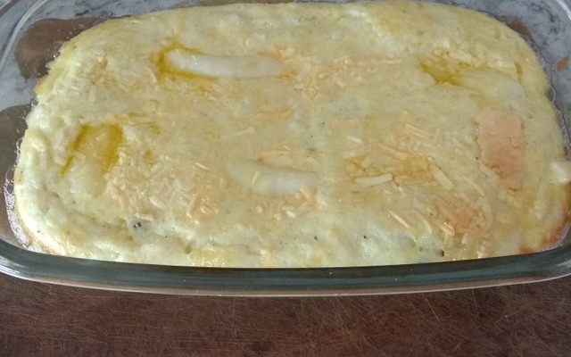 Quiche de palmito zero glúten