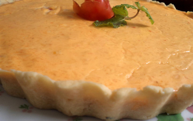 Quiche de tomate seco