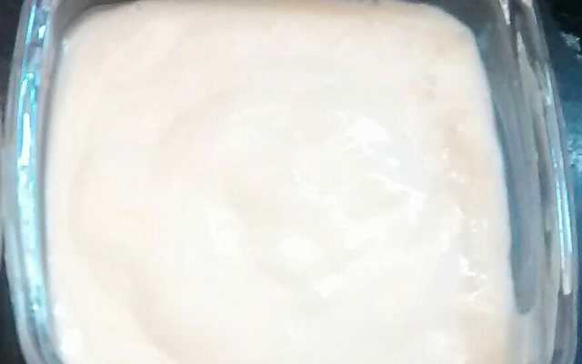 Creme de leite caseiro sem gordura