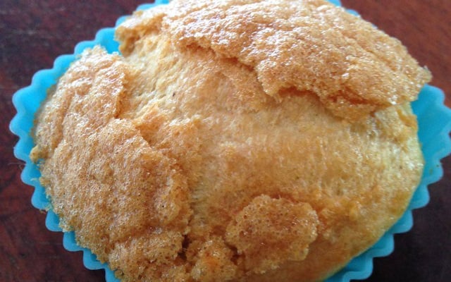 Cupcake proteico de aveia fit