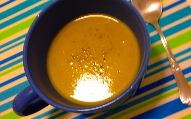 Sopa de alho poró bem leve (creme)