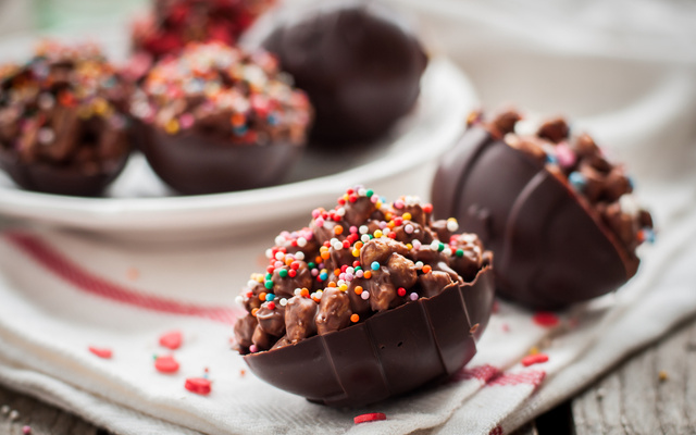 Ovos de Páscoa recheados