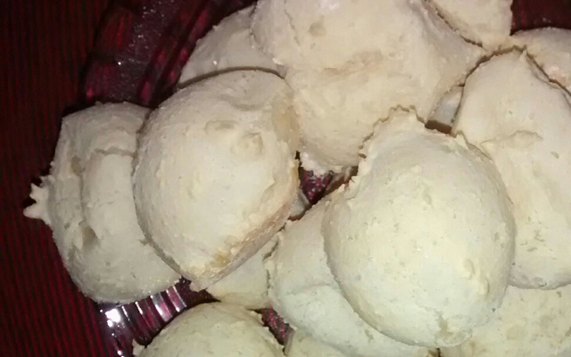 Pão de queijo sem queijo