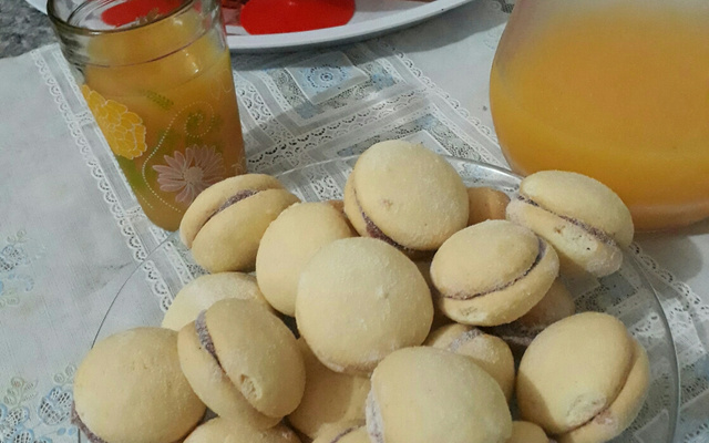 Biscoitinhos recheados sem lactose