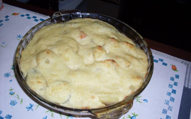 Couve - flor gratinada