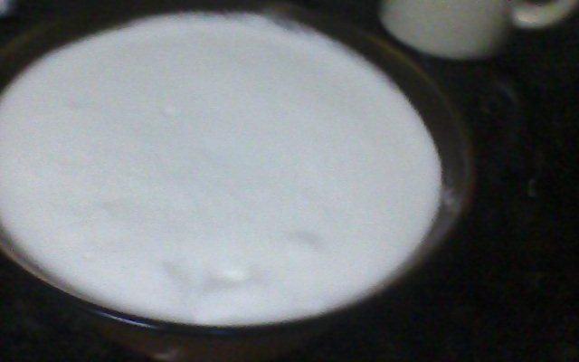 Creme Gelado (maçã ou pêssego)