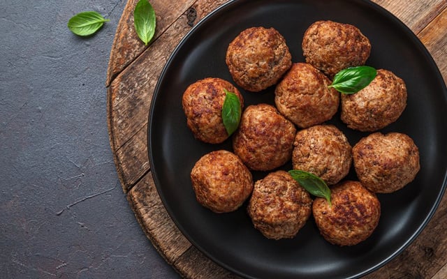 Bolinho de carne diferente na Air Fryer