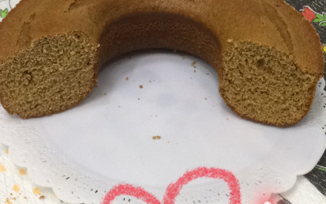 Bolo de laranja integral