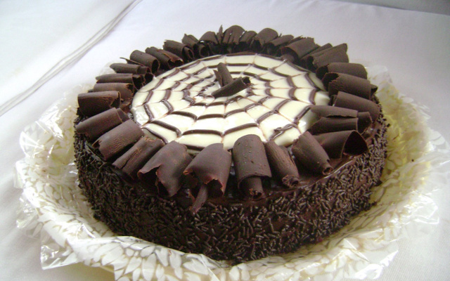 Torta de chocolate dádivas