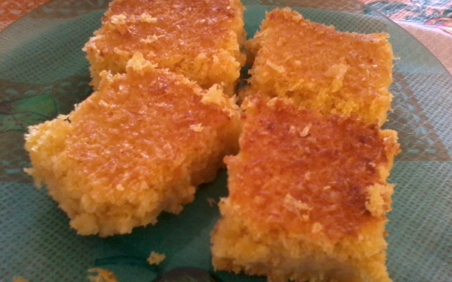 Bolo de Milho cremoso e espetacular