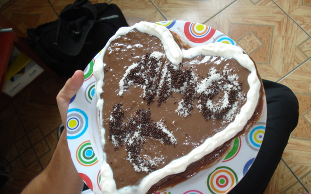 Bolo amor (chocolate)