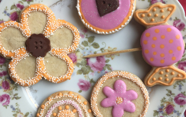 Biscoito decorado fácil