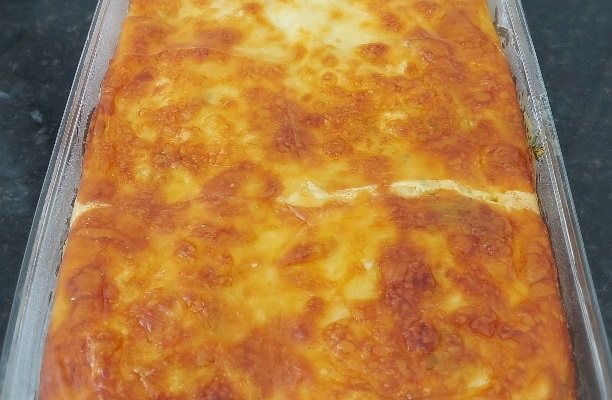 Bolo salgado de couve-flor