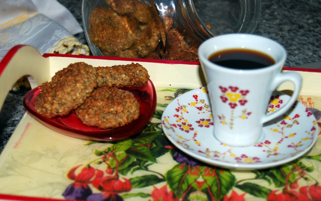 Cookie de aveia com banana